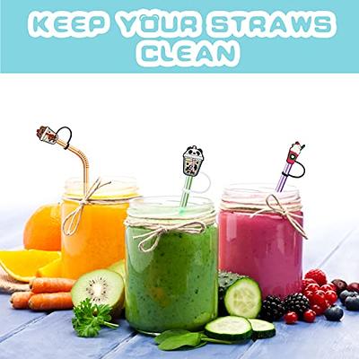 10Pcs Straw Cover,Straw Covers Cap for Stanley 30&40 Oz Tumbler,Straw  Toppers for Tumblers,Straw Covers for Reusable Straws,Drinking Straw