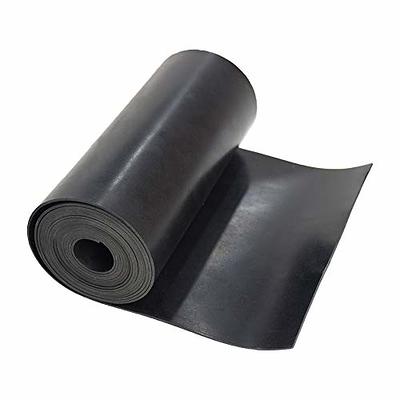 Neoprene Rubber Sheet - 1/8 Inch Thick x 4 Inch Wide x 10 Feet Long  Neoprene Rubber Strips Rolls for DIY Gaskets, Pads, Seals, Crafts,  Flooring