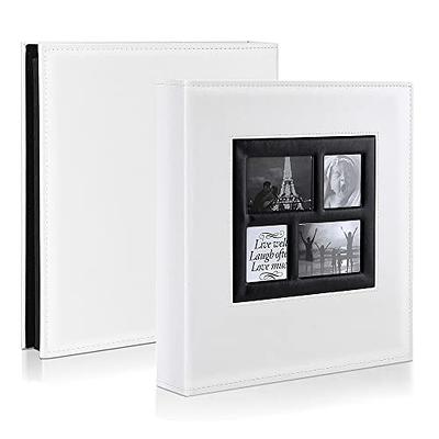 Photo Album 4x6 1000 Pockets, Extra Large Capacity Linen Cover Picture  Albums