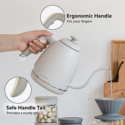 0.8L Small Portable Electric Kettles for Boiling Water, Mini Stainless  Steel Travel Kettle, Portable Mini Hot Water Boiler Heater, Quiet Fast Boil