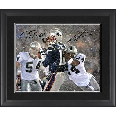 Tom Brady Autographed and Framed New England Patriots Jersey