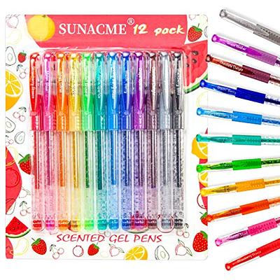 Tutti Fruitti Scented Colored Gel Pens (Set of 6) - The Blue House