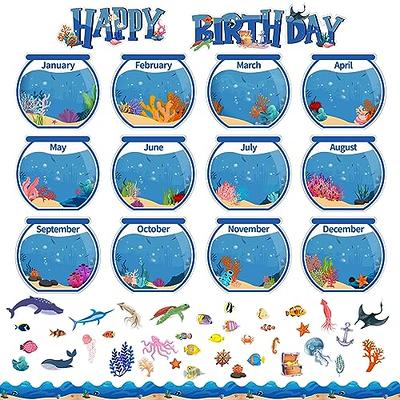Under The Sea Birthday Bulletin,Ocean Theme Classroom,Fish Decor