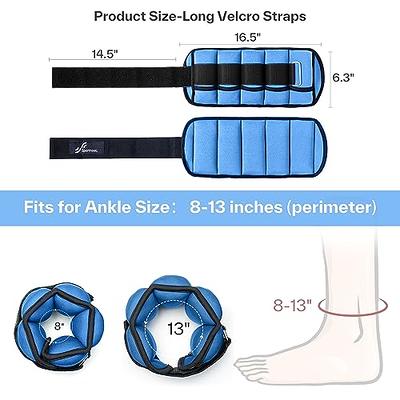 Sportneer Adjustable Ankle Weights Leg Weight Straps for Women Men