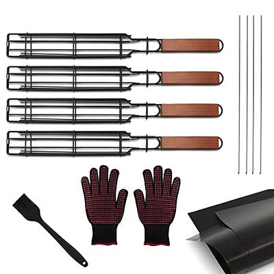 Heat Insulating Gloves Meat Separator Oil Brush Food Barbecue Mat