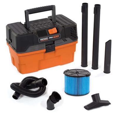 RIDGID HD1800B 16 Gal. 6.5-Peak HP NXT Wet/Dry Shop Vacuum, Fine Dust  Filter, Locking Hose, Accessories and Premium Car Cleaning Kit