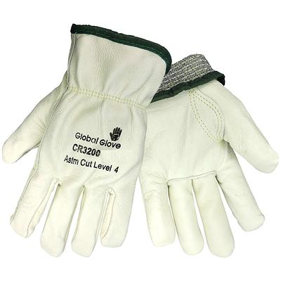 FIRM GRIP A6 Cut Large Leather Impact Utility Glove, Beige - Yahoo