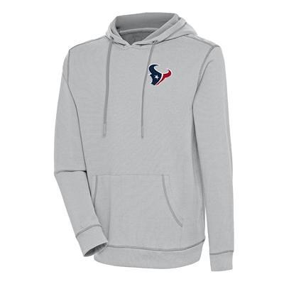 Men's Antigua Navy/White Dallas Cowboys Axe Bunker Tri-Blend Pullover Hoodie Size: Small