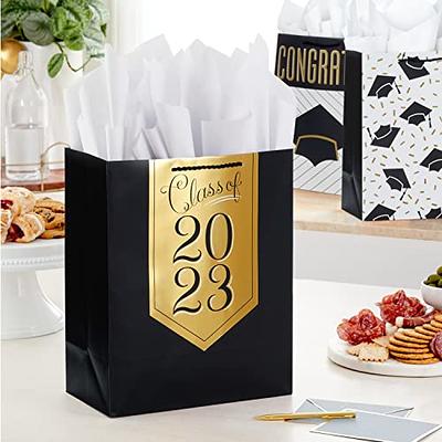 Wine Variety Beverage Gift Bag With Gold Linen Four Sheets Of Tissue Paper  Gold/black - Papyrus : Target