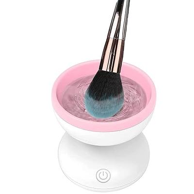 Illumi Makeup Brush Blender Cleaner Machine, Brushly Pro Makeup Cosmetic  Brush Cleaner, Automatic Electric Spinning Makeup Brush Blender Cleaner