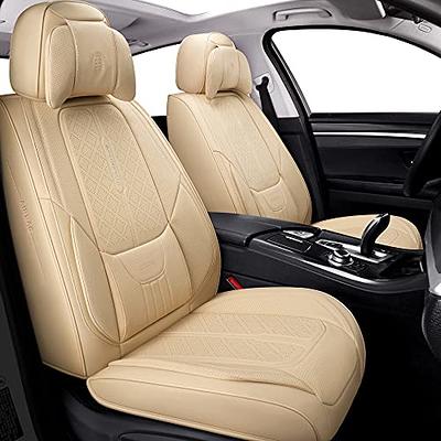 NS YOLO Full Coverage Faux Leather Car Seat Covers Universal Fit
