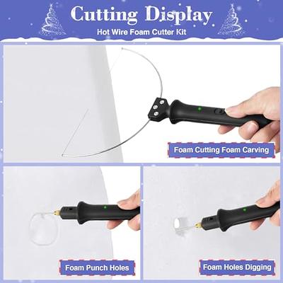 4 in 1 Hot Wire Foam Cutter, Electric Cutting Machine Pen Tools Kit, 18W  Hot Cutting Set For Polyethylene Styrofoam Carving 