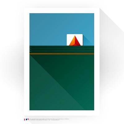 Minimalist Billy The Marlin Square Poster Print