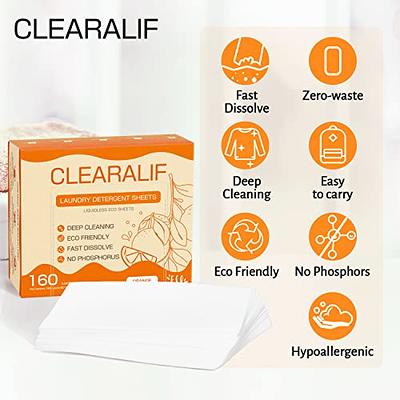 CLEARALIF Laundry Detergent Sheets Orange