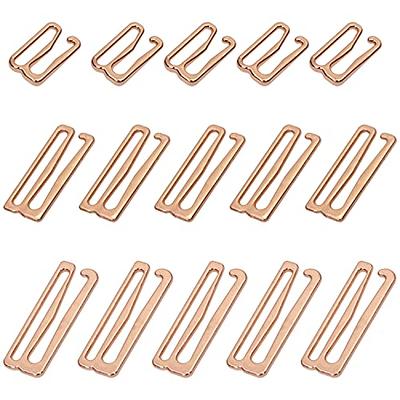 Tupalizy Metal Bra Strap Hooks for Sewing Bikini Halter Tops Bathing Suit  Clips Lingerie Swimsuit Adjustment Slides, 60PCS, 12mm, 20mm, 24mm(Rose  Gold) - Yahoo Shopping