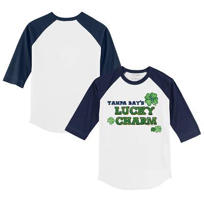 Lids Atlanta Braves Tiny Turnip Youth Military Star Raglan 3/4 Sleeve T- Shirt - White/Black