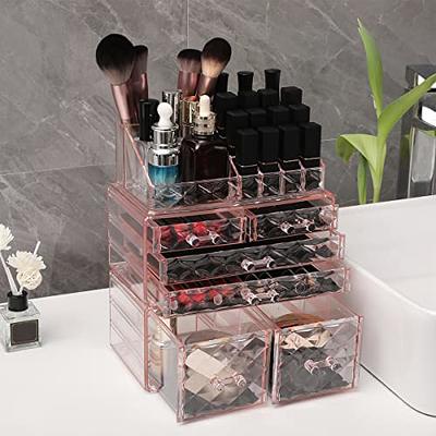 Makeup Organizer Cosmetic Storage Drawers and Jewelry Display Box