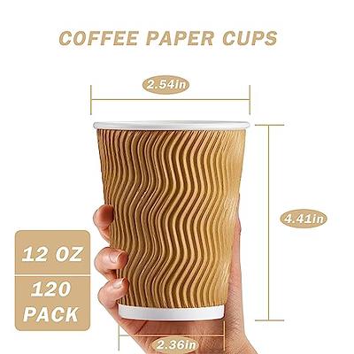 12 oz. Champagne Paper Cold Cup