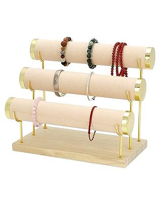 ChezMax 5 Tier Removable Jewelry Stand Bracelet, Necklace, and Watch Holder  Display Rack - Yahoo Shopping