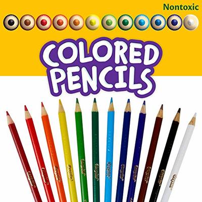 Color Swell Crayons Bulk 6 Pack, 24 Crayons per Pack, 144 Total