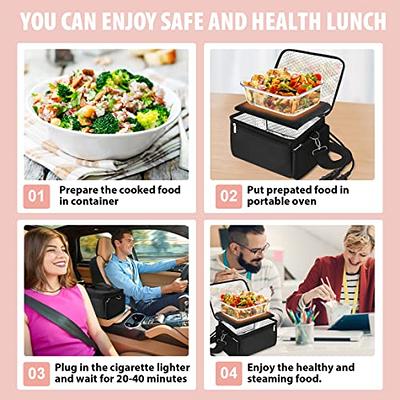 Nifogo Electric Lunch Box Food Heater 75W Portable Heated Lunch Box for  Adults 3 in 1 Portable Food …See more Nifogo Electric Lunch Box Food Heater