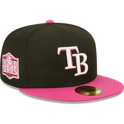 New Era 59FIFTY Tampa Bay Rays 20th Anniversary Patch Hat - Neon Blue, Purple Neon Blue/Purple / 7 1/8