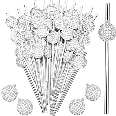 Disco Straw Decor Disco Birthday Party Decorations Glitter Mirror Disco  Ball Decor And Silver Disco Ball Straws Plastic Decorative Straws For Party  Retro Disco Party Decorations, Bar Decorations, Bar Supplies, Cool Decor 