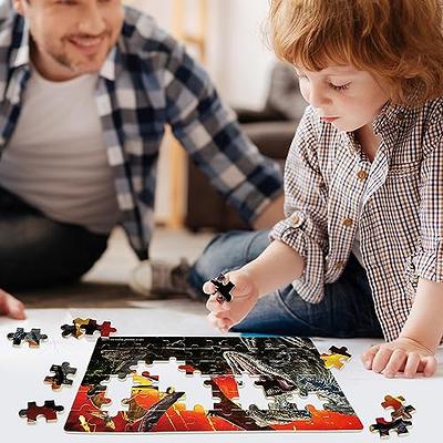 NEILDEN Disney Puzzles in a Metal Box 60 Piece for Kids Ages 4-8 Jigsaw  Puzzles for Girls and Boys Great Gifts for Children