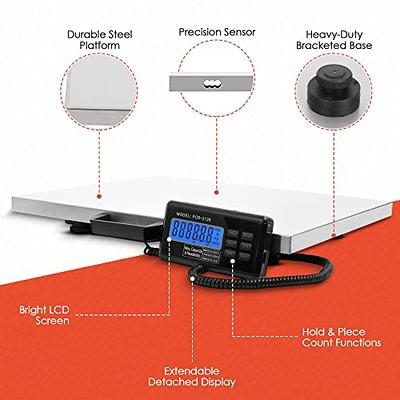 Fuzion 330lbs/5 oz Digital Shipping Scale for Packages, Heavy Duty