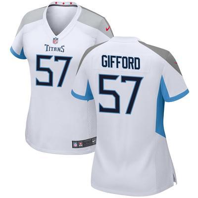 Tennessee Titans Nike Custom Game Jersey - White