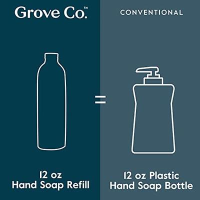 GROVE CO. GLASS HAND SOAP DISPENSER