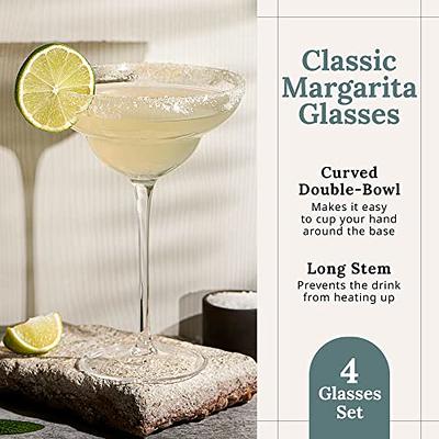 12oz Plastic Stemless Margarita Glass