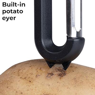Electric Potato Peeler 85W Commercial Potato Peelers, Stainless Steel  Automatic Potato Peeler Machine for Kitchen