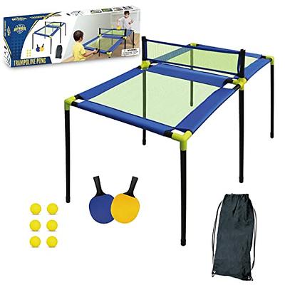 Franklin Sports 2-in-1 Shuffleboard Table and Curling Set - Portable  Tabletop Set Includes 8 Rolling Mini Pucks - 45