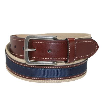 Tommy Hilfiger Men's Burnished Handlaced Braided Belt (Pack of 2