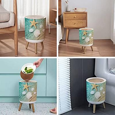 Under Sink Trash Can,Kitchen Compost Bin, Diaper Pail, 3.2 Gallon/12L  Hanging Ga