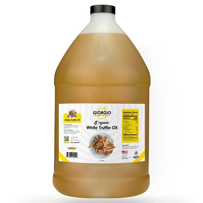 Organic White Truffle Extra Virgin Olive Oil 1 Gal/128Oz Food Service Bulk  - Yahoo Shopping