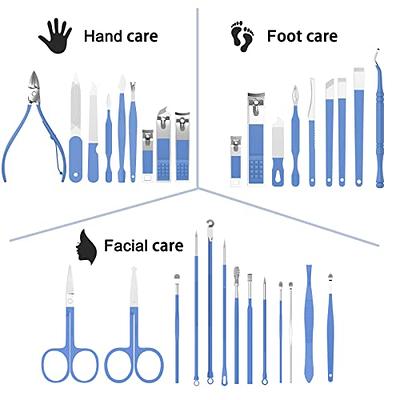 Utopia Care 18 Piece ManicurePedicure Nail Care Set CutterCuticle Clippers  Kit