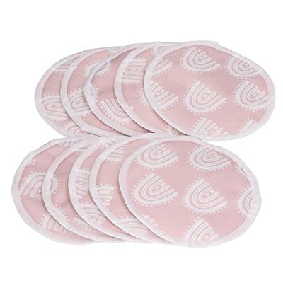 KeaBabies Maternity 14pk Organic Nursing Pads Lite, Washable Breast + Wash  Bag, Reusable Nipple