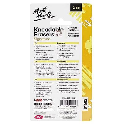 Kneadable Erasers Signature 2pc – Mont Marte Global