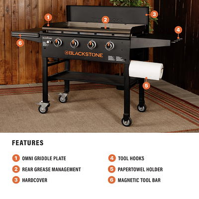 Blackstone 36 4 Burner Propane Gas Outdoor Grill Griddle Cooking Station