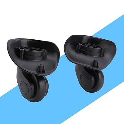 Replacement Luggage Wheel Repair Suitcase Bag Parts Spinner Wheels Casters  for Travel Customs Box W044 (Pair)