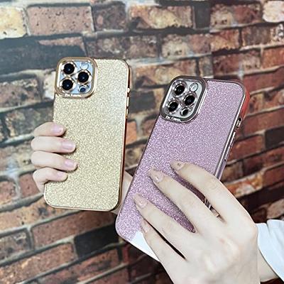 Fycyko Compatible with iPhone 14 Plus Case Glitter Luxury Cute Flexible  Bling Cover Camera Protection Shockproof Phone Case for Women Girl Men  Design