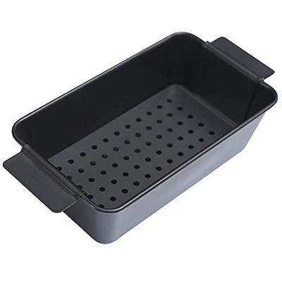 2-Piece Aluminum Meatloaf Pan with Insert