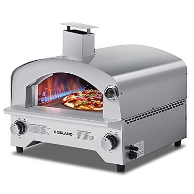 Empava Propane Tank Burning Outdoor Pizza Oven with Accessories in  Stainless Steel EMPV-PG03 - The Home Depot