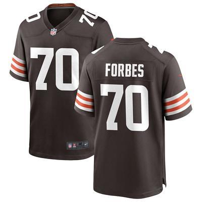 Drew Forbes Men's Nike Cleveland Browns Brown Custom Game Jersey - Yahoo  Shopping