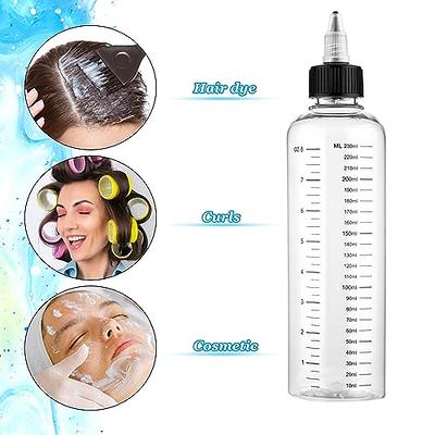 Sibba Applicator Bottle for Hair, 8.5 Ounce Hair Oil Applicator Applicator  Bottle for Hair Dye Clear Applicator Brush with Graduated Scale,  Profssional Applicator Hairdressing Coloring Styling Tool - Yahoo Shopping