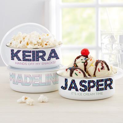 Personalized Ice Cream Bowl