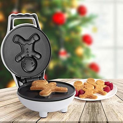 UVFAST Mini Waffle Maker, Small Waffle Irons Non-stick, Breakfast Belgian  Waffles, Mini Waffle Iron Make Waffles in Minutes, Portable Pancake Maker