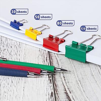 Mr. Pen- Binder Clips, 100 pcs, Assorted Size and Color, Paper Clips, Binder  Clips Assorted, Paper Binder Clips, Colored Binder Clips, Clips for Paper, Paper  Clamps, Metal Binder Clips, Clips - Yahoo Shopping